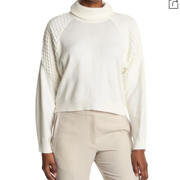 BB Dakota Wing Commander Ivory Sweater - Picture 1 of 8